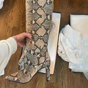 Steve Madden Snakeskin Boots